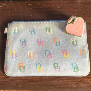 Dooney & Bourke Multicolor Logo Pouch